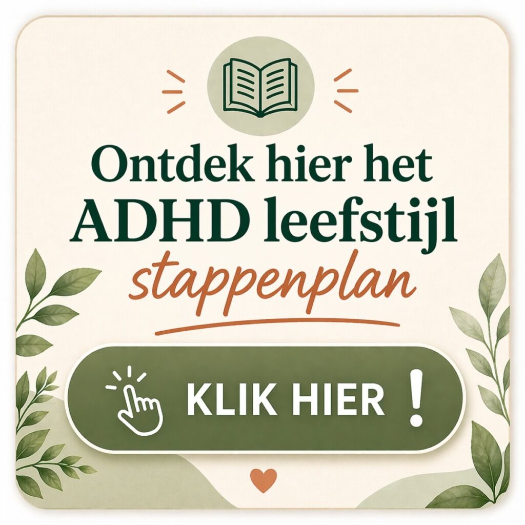 ADHD en leefstijl het stappenplan