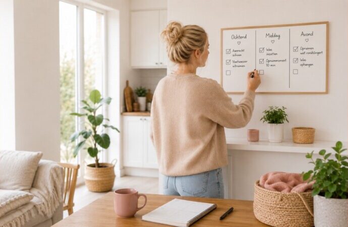 Huishouden bijhouden ADHD