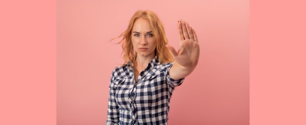 Grenzen stellen ADHD vrouw